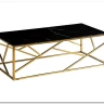 Стол журнальный Signal ESCADA A II (эффект черного мрамора/золотой) заказать по цене 41 751 руб. в Тюмени