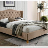 Кровать Signal ASPEN VELVET BLUVEL 28 (бежевый/дуб) 160/200 заказать по цене 62 781 руб. в Тюмени