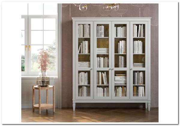 Шкаф для посуды Ольса-С 400 из массива сосны заказать по цене 83 225 руб. в Тюмени