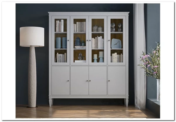 Шкаф для посуды Ольса-С 440 из массива сосны заказать по цене 88 193 руб. в Тюмени