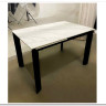 Стол CORNER 120 MATT WHITE MARBLE SOLID CERAMIC / BLACK заказать по цене 53 750 руб. в Тюмени