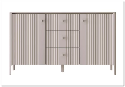 Тумба-комод Далия персидский жемчуг KOM2D3S БРВ