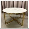 Стол журнальный Signal SALMA эффект белого мрамора/золотой заказать по цене 29 559 руб. в Тюмени