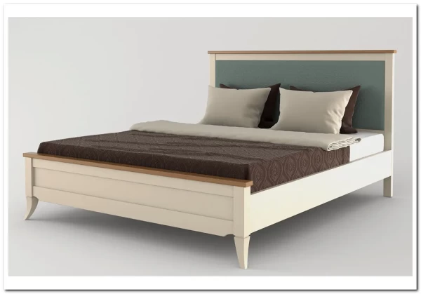 Кровать двуспальная Римини с мягким изголовьем заказать по цене 57 394 руб. в Тюмени