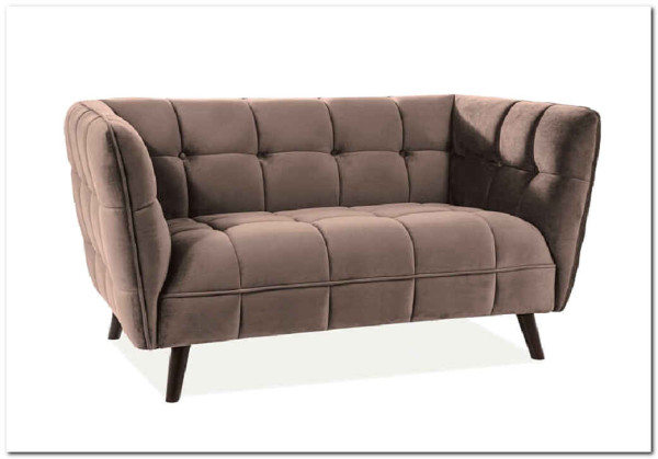 Диван Signal CASTELLO 2 Velvet Bluvel 28 (бежевый) заказать по цене 84 495 руб. в Тюмени