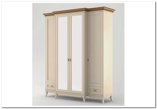 Шкаф четырехдверный Римини заказать по цене 183 969 руб. в Тюмени