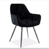 Стул кухонный Signal CHERRY Velvet Bluvel 19 (черный/черный мат) заказать по цене 14 573 руб. в Тюмени