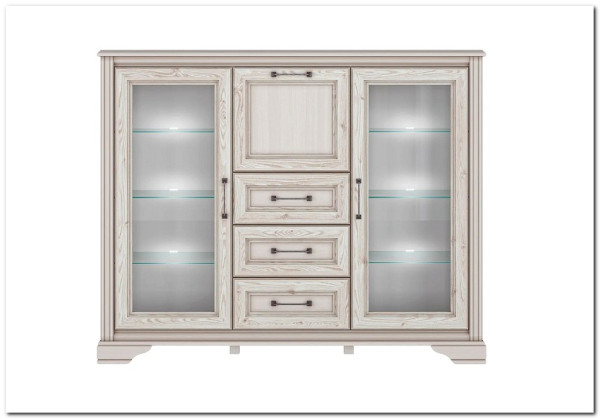 Тумба Stylius (Стилиус) B169-KOM2W1B3S BRW заказать по цене 39 690 руб. в Тюмени