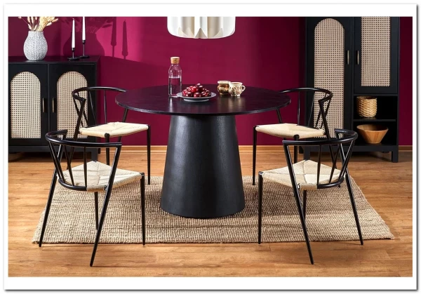 Стол обеденный Halmar GINTER (черный) заказать по цене 43 867 руб. в Тюмени