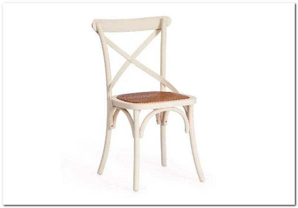 Стул CROSS (mod.CB2001) Белый (butter white) заказать по цене 12 500 руб. в Тюмени