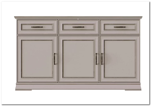 Тумба-комод Флоренция KOM3D3S персидский жемчуг БРВ заказать по цене 46 300 руб. в Тюмени