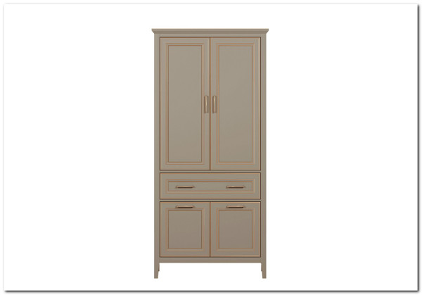 Шкаф Classic REG4D1S глиняный серый BRW заказать по цене 39 820 руб. в Тюмени
