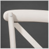 Стул с подлокотниками CROSS (mod.CB2008) Белый (butter white) заказать по цене 15 300 руб. в Тюмени