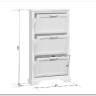 Тумба для обуви Stylius (Стилиус) B169-BUT3D BRW заказать по цене 0 руб. в Тюмени
